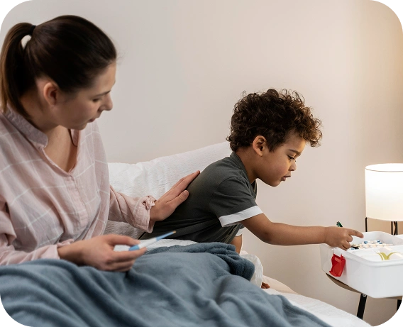 Paediatric care and family support