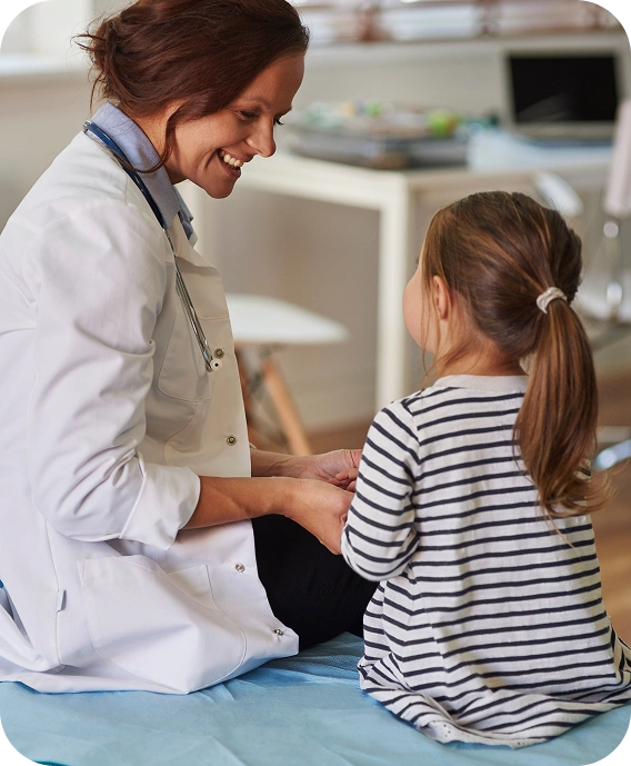 Paediatric consultation for child health concerns