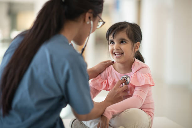 Doctor and child