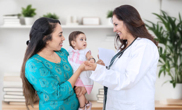 Doctor and child